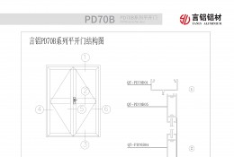 PD70B系列平开门